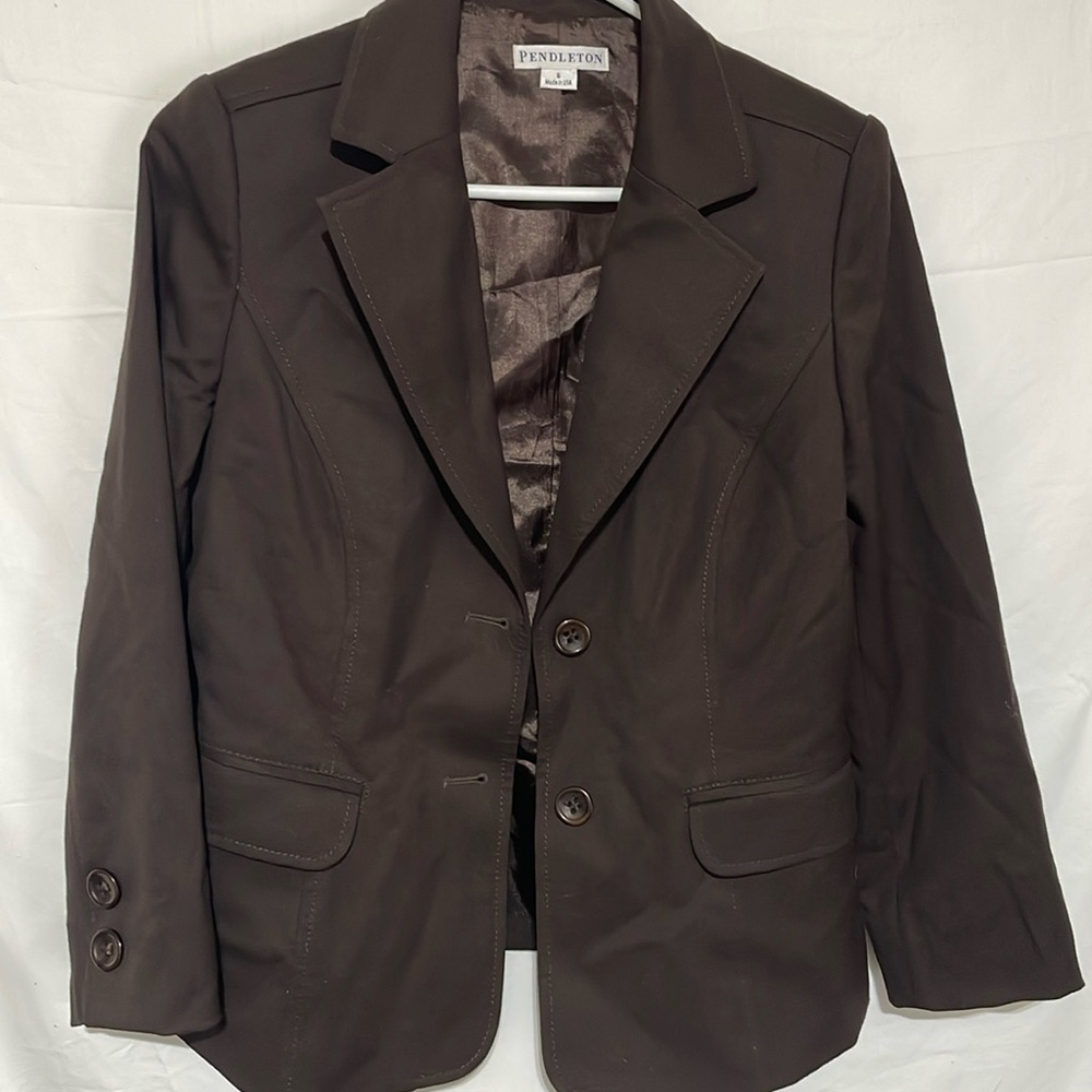 Pendleton brown blazer